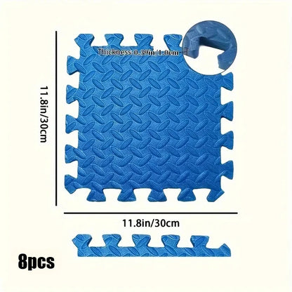 Interlocking Foam Floor Mats for Home Gym Workout Protective Puzzle Mat Tiles Waterproof EVA Padding 1/8/16Pcs