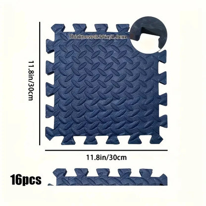 Interlocking Foam Floor Mats for Home Gym Workout Protective Puzzle Mat Tiles Waterproof EVA Padding 1/8/16Pcs
