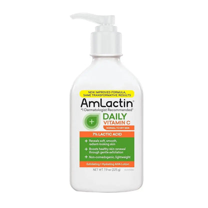 Amlactin Body Lotions Rapid Relief Restoring Lotion+Daily Moisturizing 12% Lactic Acid Lotion Nourishing Body Care Skin Cream