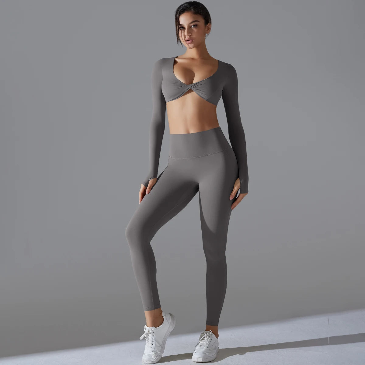 Women Yoga Set Gym Workout Clothes for Women Push Up Top High Waist Leggings Sexy Fitness Sportswear Sports Suits