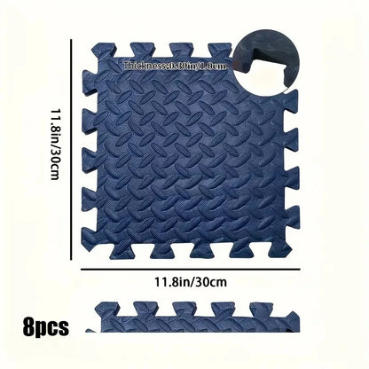 Interlocking Foam Floor Mats for Home Gym Workout Protective Puzzle Mat Tiles Waterproof EVA Padding 1/8/16Pcs