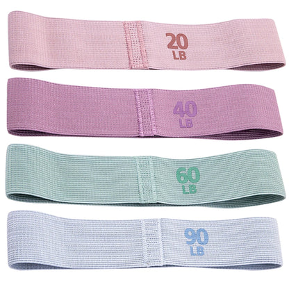 Resistance Booty Bands Anti-Slip Stretch Fitness Strips Glute Thigh Elastic Bands Pilates Hip Circle Yoga Gym Equipment