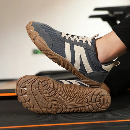 Soft Sole Cross Training Shoes for Men Women Breathable Mesh Retro Sneakers Non-slip Sports Footwear for Gym Fitness Exercise