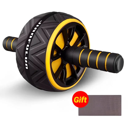 Ab Roller Wheel For Abs Core Workout Non-Slip Home Gym Fitness Equipment Men Abdominal Training Exercise