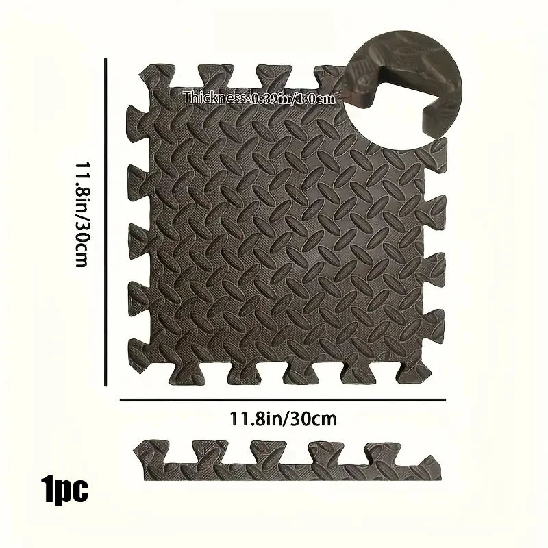 Interlocking Foam Floor Mats for Home Gym Workout Protective Puzzle Mat Tiles Waterproof EVA Padding 1/8/16Pcs