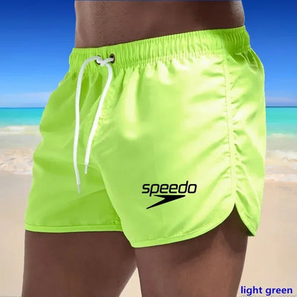 Quick Dry Mens Workout Shorts Breathable Running Training Gym Shorts with Stylish Print