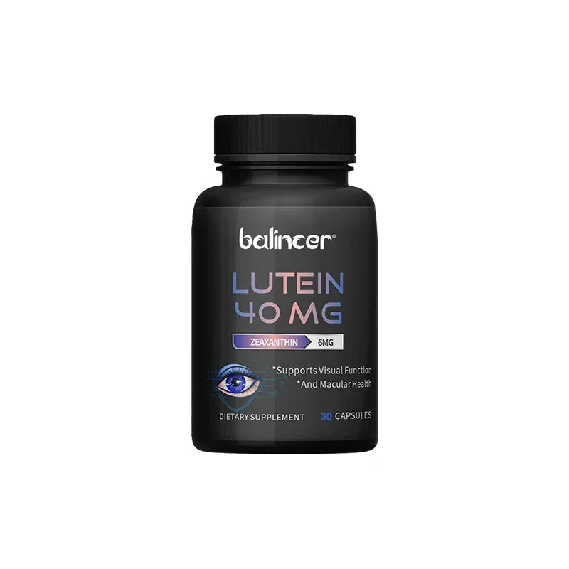 Lutein 40mg & Zeaxanthin 6mg Supplement - Eye Health & Vision Support,Eye Vitamins for Adults,Dietary Supplement