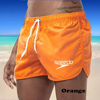 Quick Dry Mens Workout Shorts Breathable Running Training Gym Shorts with Stylish Print
