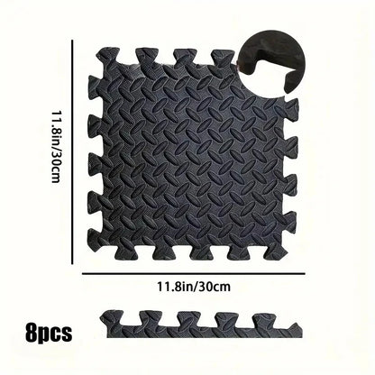 Interlocking Foam Floor Mats for Home Gym Workout Protective Puzzle Mat Tiles Waterproof EVA Padding 1/8/16Pcs