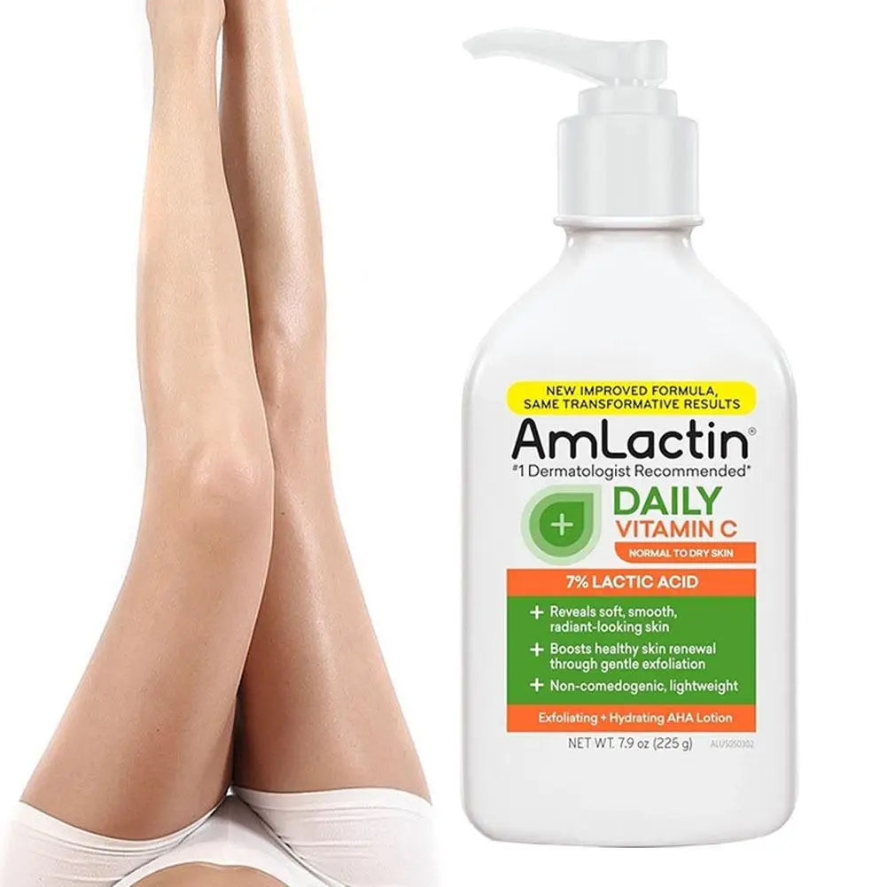 Amlactin Body Lotions Rapid Relief Restoring Lotion+Daily Moisturizing 12% Lactic Acid Lotion Nourishing Body Care Skin Cream