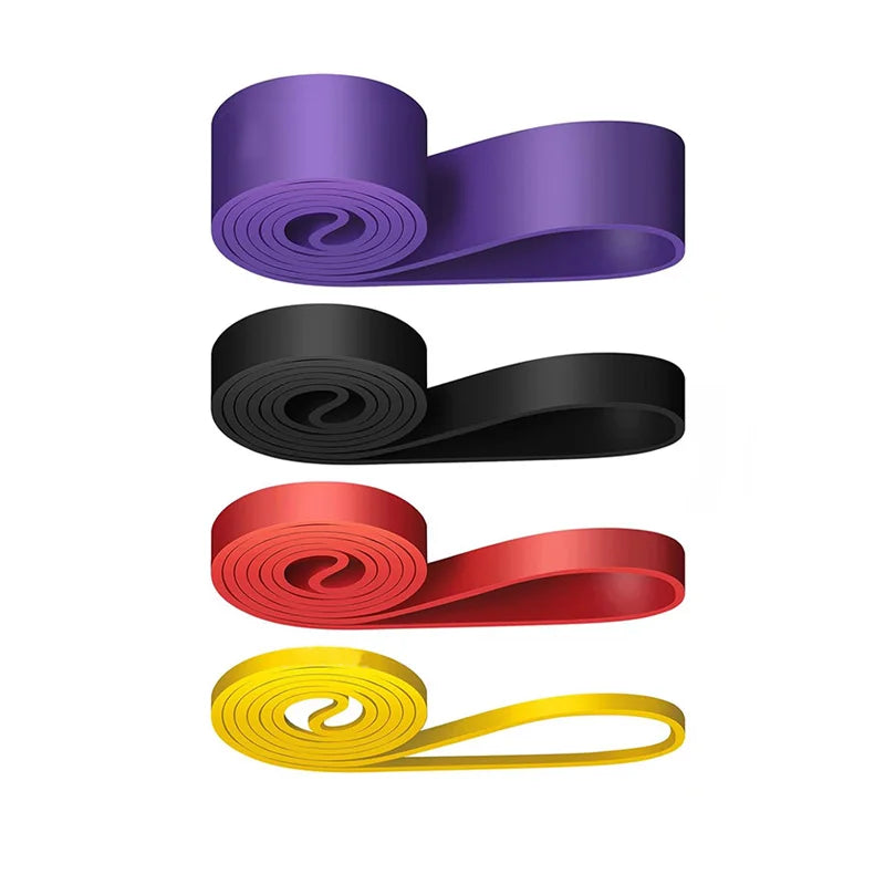 Resistance Bands Set 4 Levels Exercise Bands For Men Women Shape Body Gym Crossfit Fitness Muscle Strength Training Yoga Workout