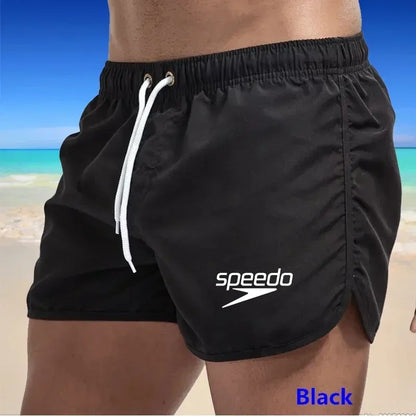 Quick Dry Mens Workout Shorts Breathable Running Training Gym Shorts with Stylish Print