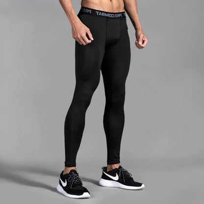 Mens Compression Pants Shaperwear Tights Cool Dry Leggings Sports Baselayer Running Athletic Workout Underwear Active Shorts