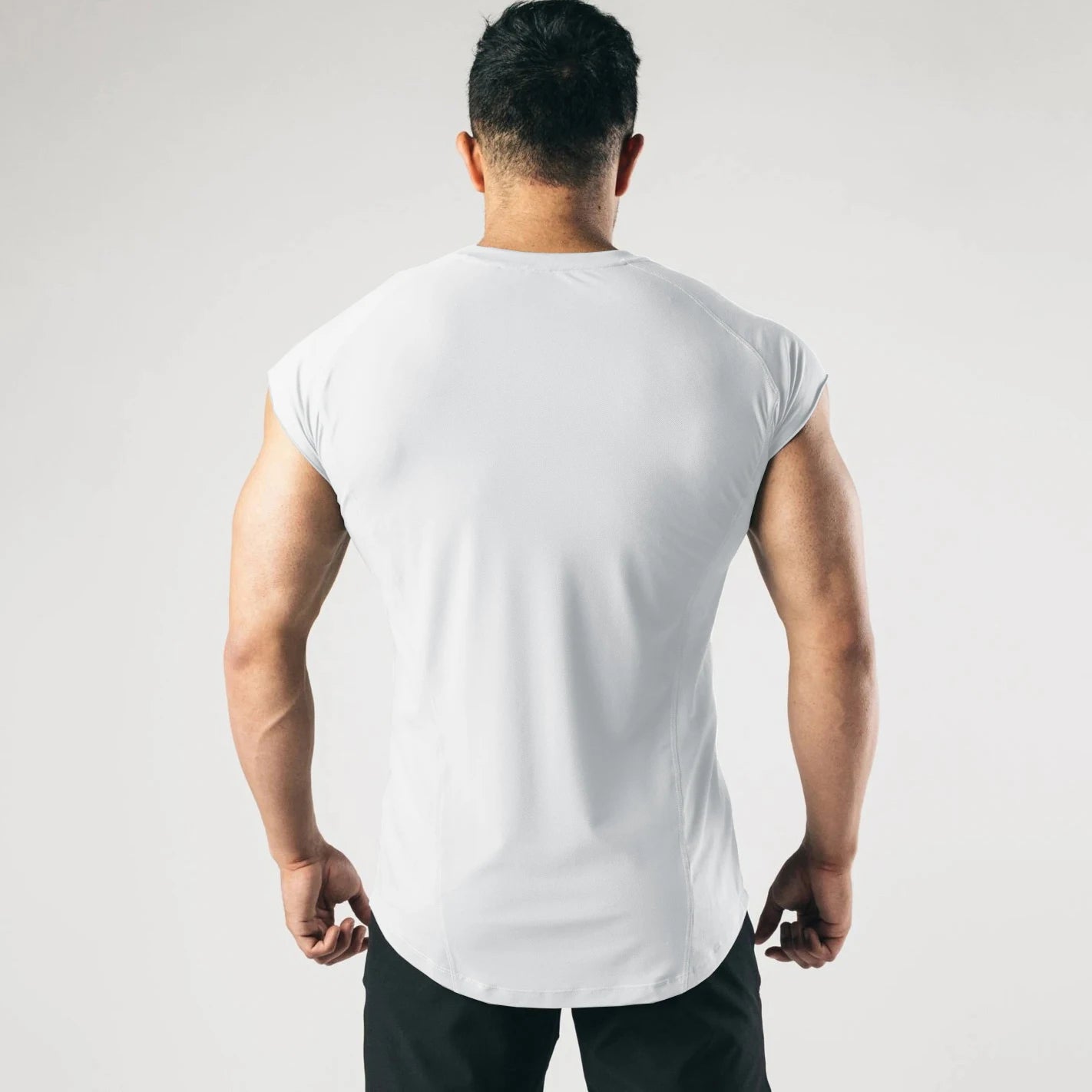 Mens Sleeveless Muscle Shirts for Men Workout Athletic Gym Fitness Training Bodybuilding Cotton Breathable Tank Tops Tee