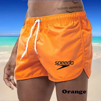 Quick Dry Mens Workout Shorts Breathable Running Training Gym Shorts with Stylish Print