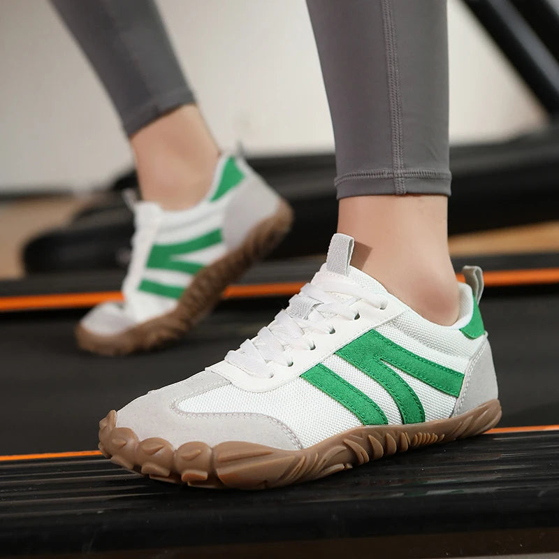 Soft Sole Cross Training Shoes for Men Women Breathable Mesh Retro Sneakers Non-slip Sports Footwear for Gym Fitness Exercise