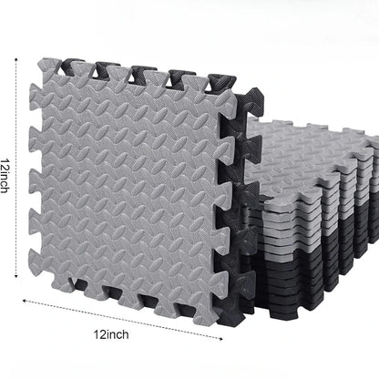 Interlocking Foam Floor Mats for Home Gym Workout Protective Puzzle Mat Tiles Waterproof EVA Padding 1/8/16Pcs