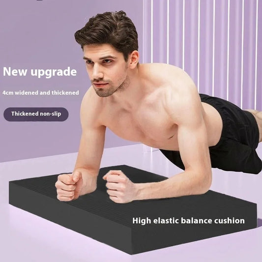 Non-Slip Foam Large Yoga Mat Pilates Equipment Accessories Home Gym Gymnastics Bodybuilding Mat Core Balance Strength Training