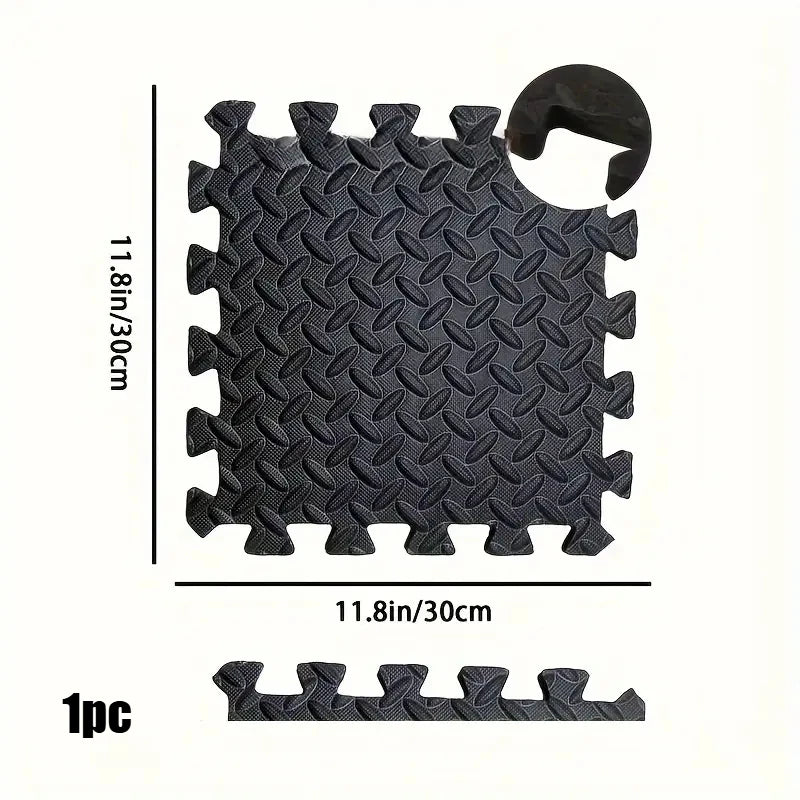 Interlocking Foam Floor Mats for Home Gym Workout Protective Puzzle Mat Tiles Waterproof EVA Padding 1/8/16Pcs