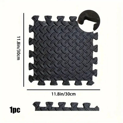 Interlocking Foam Floor Mats for Home Gym Workout Protective Puzzle Mat Tiles Waterproof EVA Padding 1/8/16Pcs