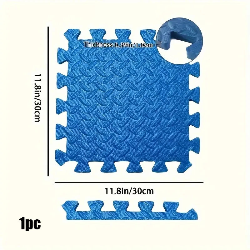 Interlocking Foam Floor Mats for Home Gym Workout Protective Puzzle Mat Tiles Waterproof EVA Padding 1/8/16Pcs