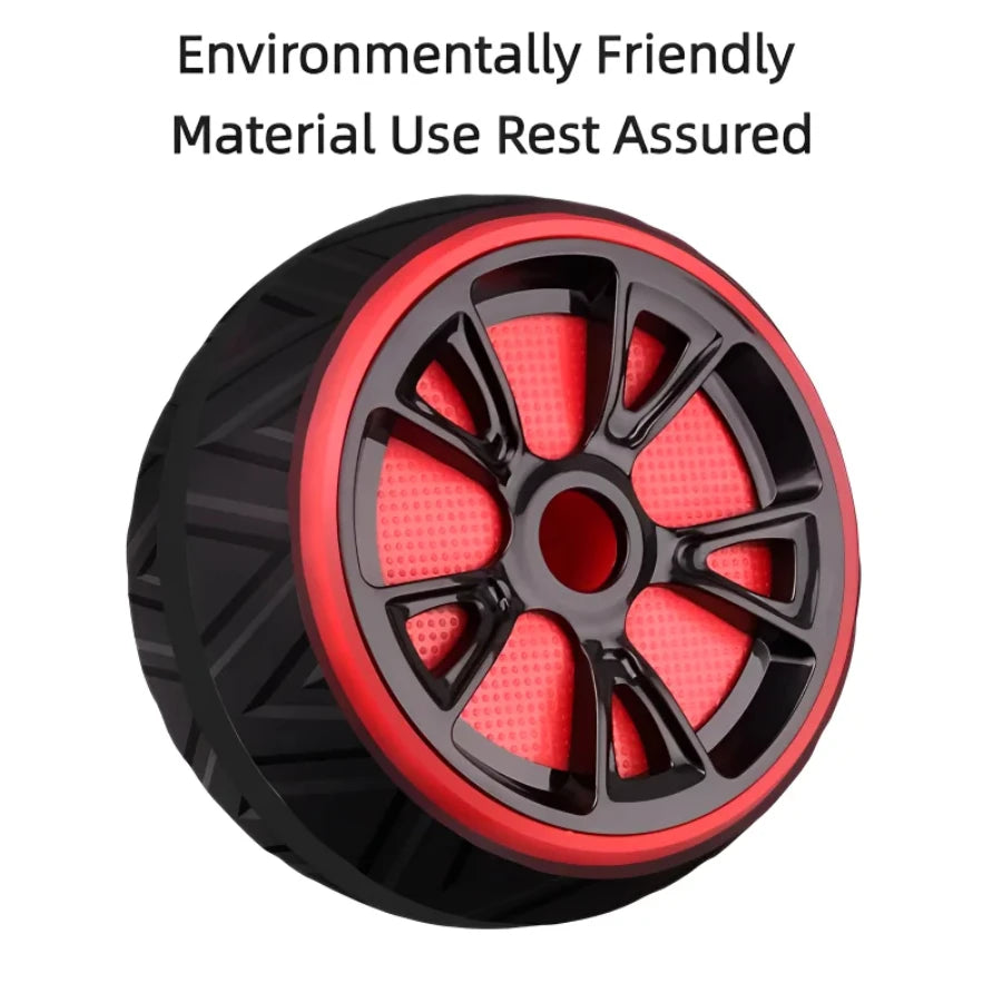 Big Roller For ABS Workout Wheel Exercise Equipment Core Abdominal Home Gym Muscle Device Fitness Men Weight Loss