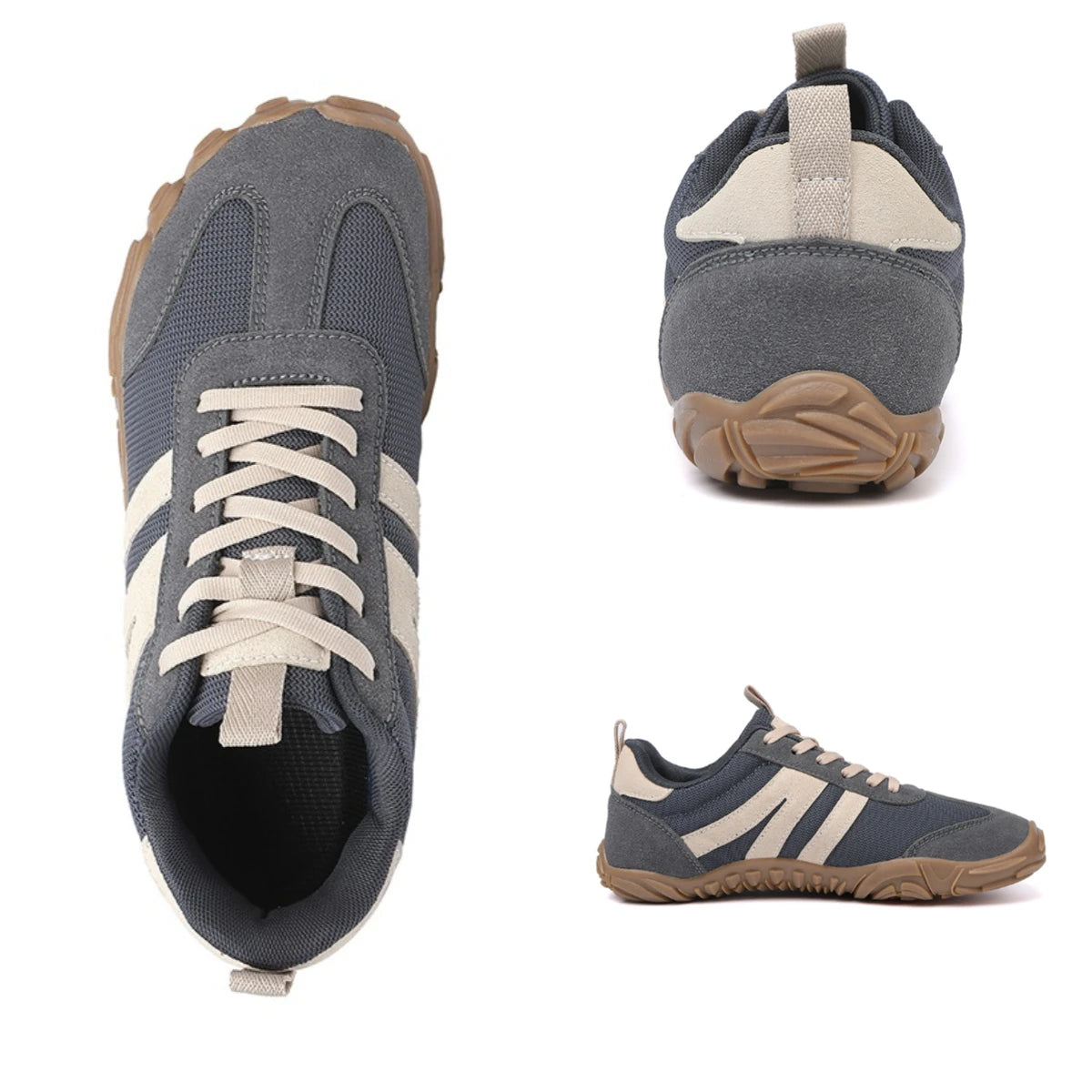 Soft Sole Cross Training Shoes for Men Women Breathable Mesh Retro Sneakers Non-slip Sports Footwear for Gym Fitness Exercise