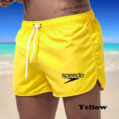 Quick Dry Mens Workout Shorts Breathable Running Training Gym Shorts with Stylish Print