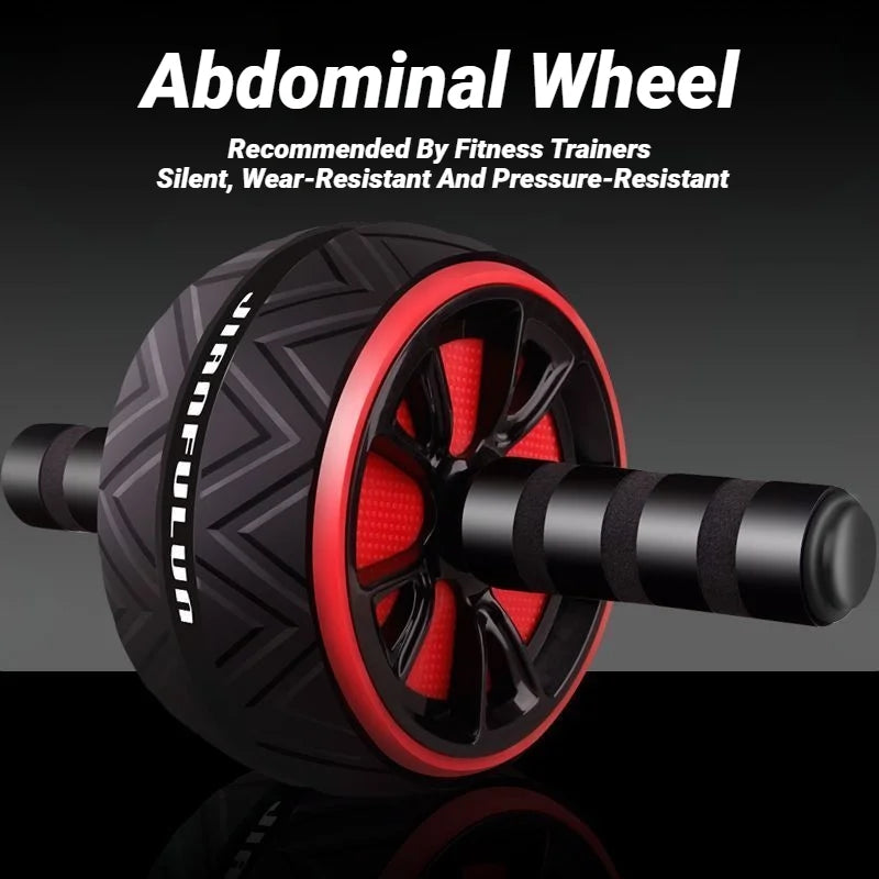 Ab Roller Wheel For Abs Core Workout Non-Slip Home Gym Fitness Equipment Men Abdominal Training Exercise