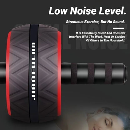 Ab Roller Wheel For Abs Core Workout Non-Slip Home Gym Fitness Equipment Men Abdominal Training Exercise