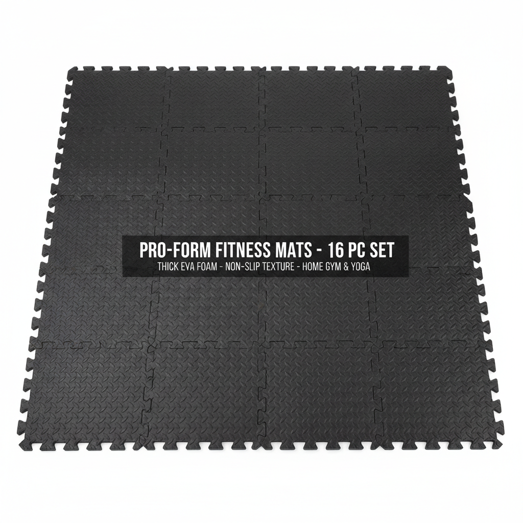 EVA Foam Interlocking Exercise Mat Tiles
